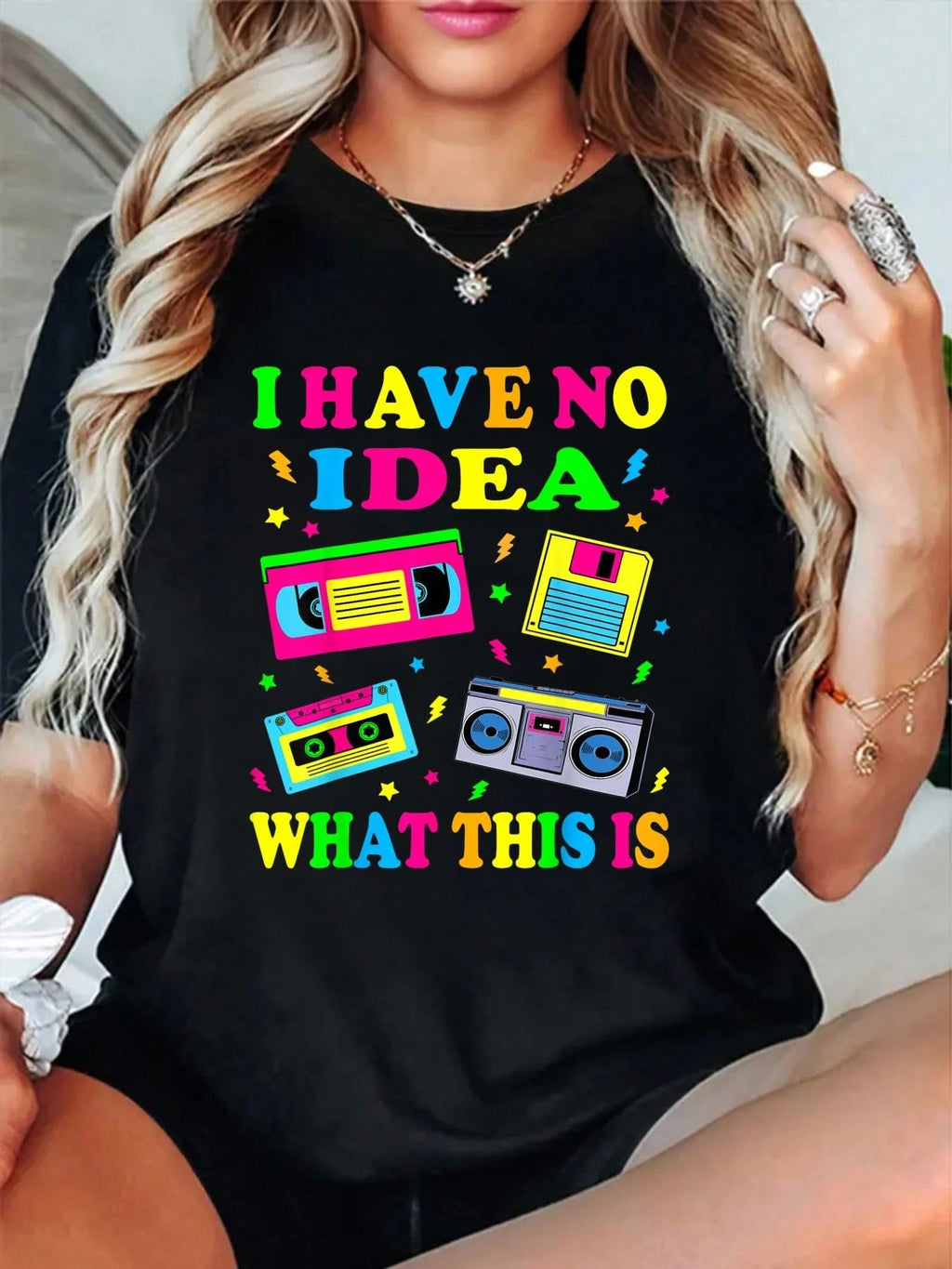 Custom Halloween T-Shirt Cotton Crew Neck Short Sleeve Spooky Party Costume Wear