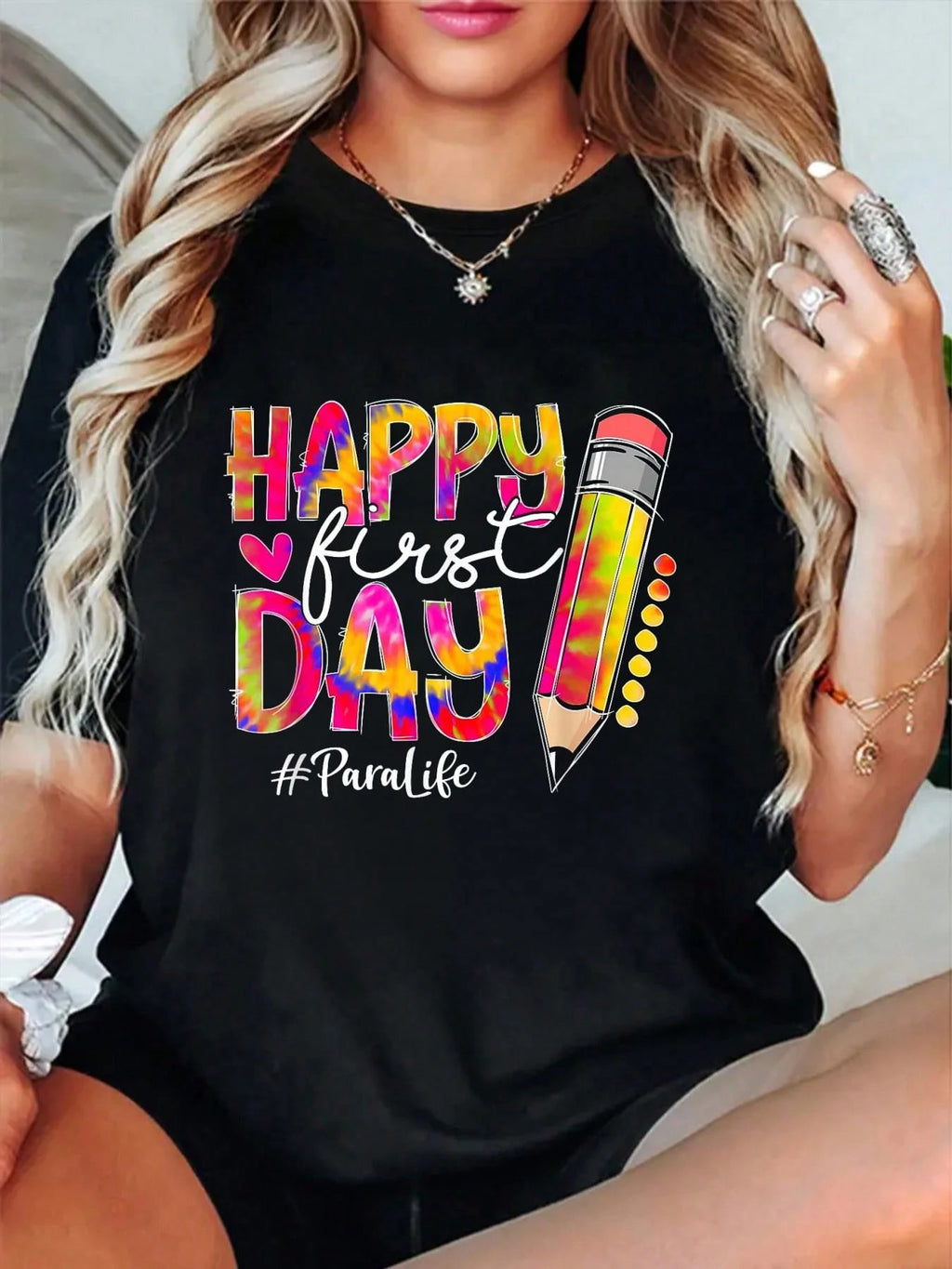 Personalized Celebration Matching Tee, Soft Cotton Party Shirt