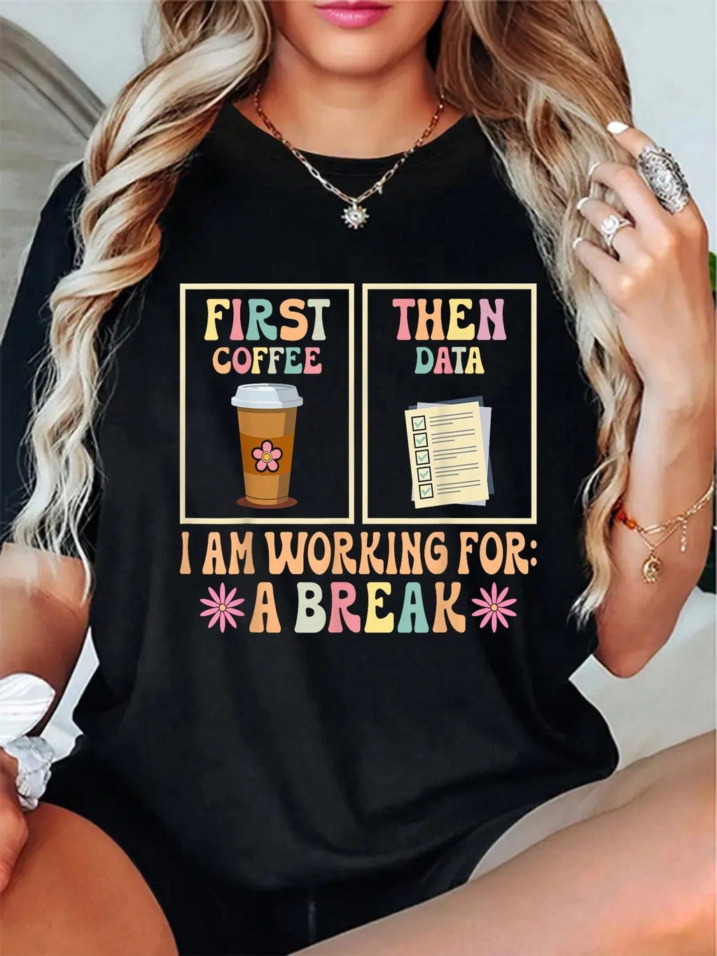 Custom Auntie Gift T-Shirt Soft Cotton Crew Neck Short Sleeve Wear For Aunts Birthday Family Celebration