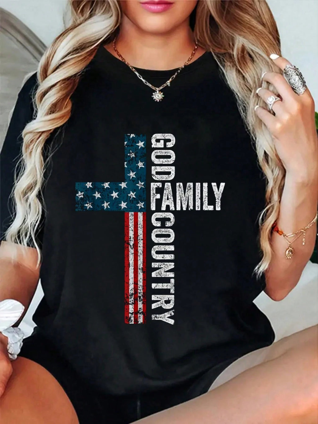 Custom Christmas Family Matching T-Shirt Soft Cotton Crew Neck Short Sleeve Wear For Holiday Family Gatherings