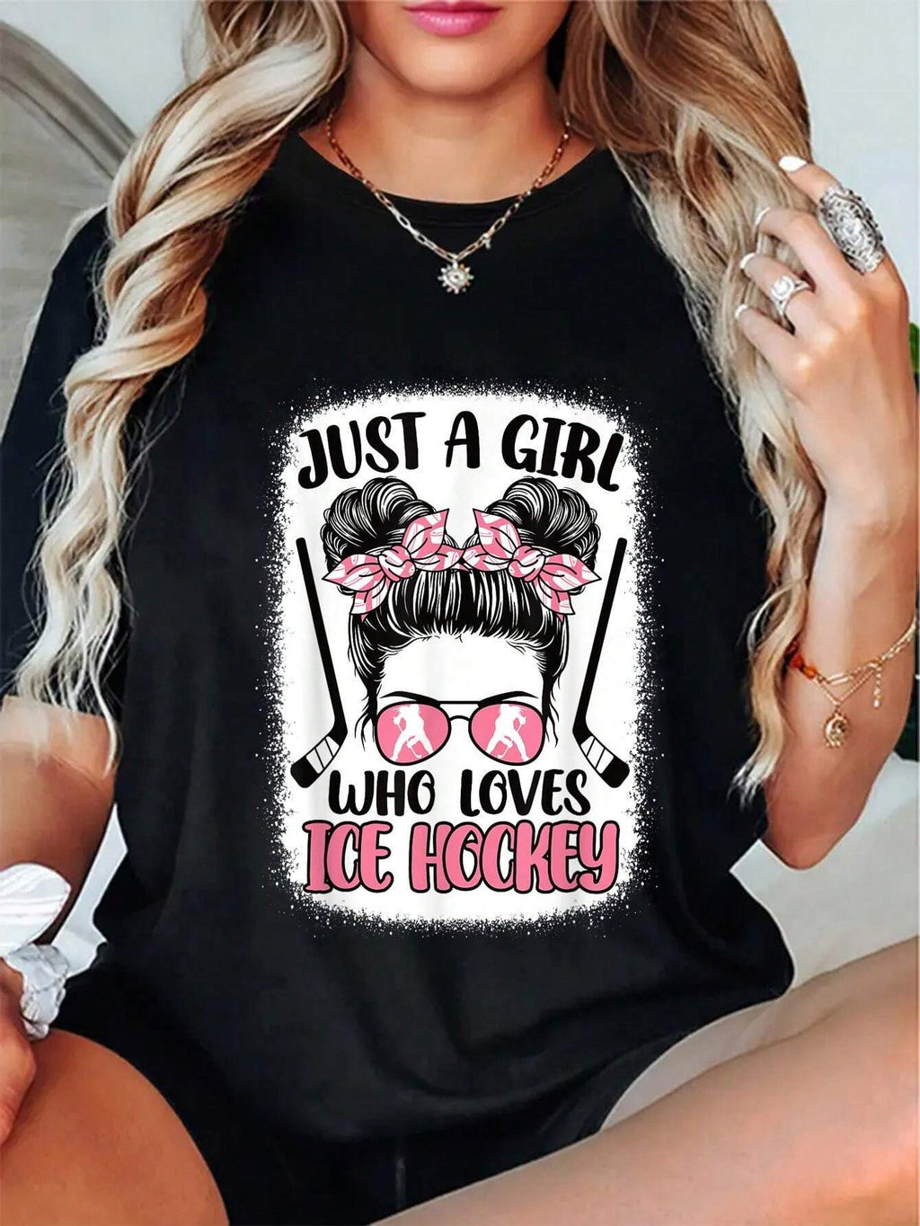 Custom Winter Snowshoeing T-Shirt Soft Cotton Crew Neck Short Sleeve Wear For Cold Weather Outdoor Sport Enthusiasts