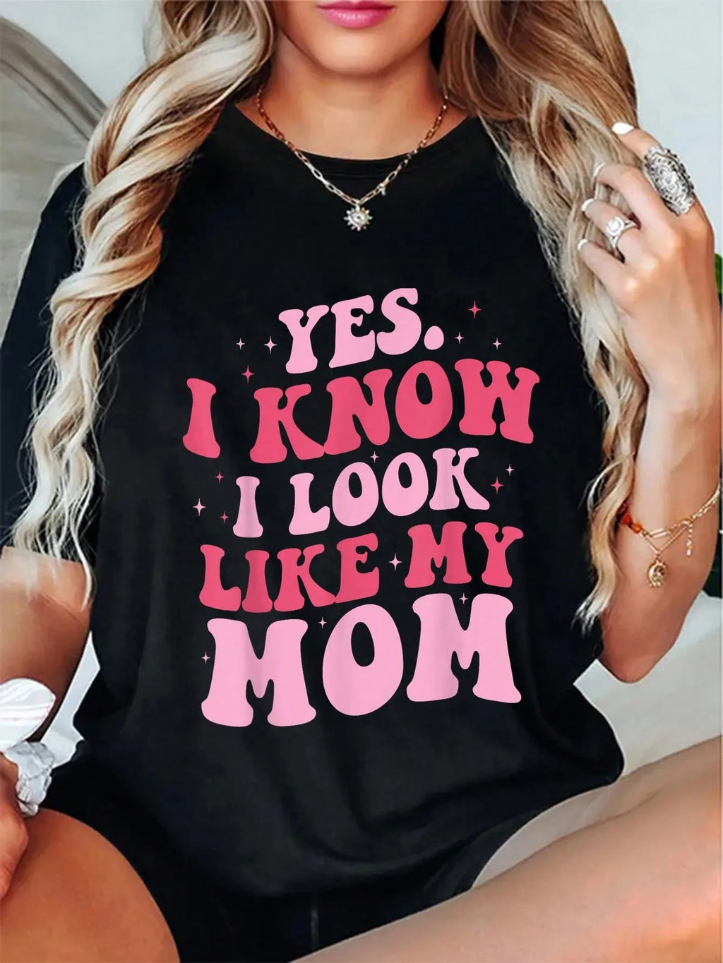 Custom Stepdaughter Bonus Daughter T-Shirt Soft Cotton Crew Neck Short Sleeve Wear For Blended Family Celebration Gift