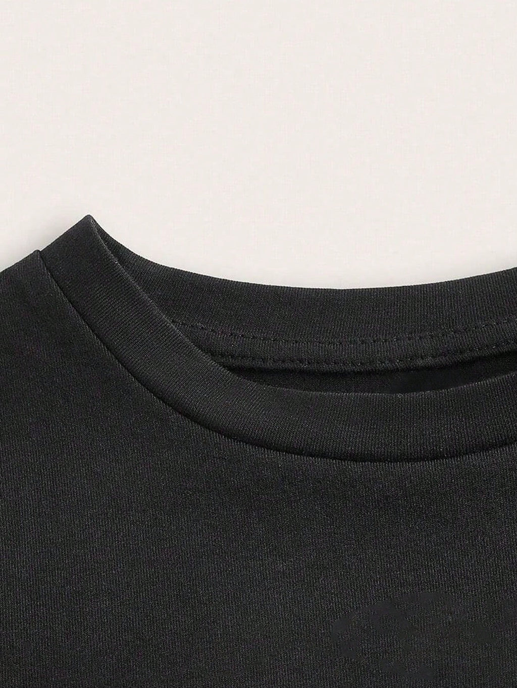 Star Printed Round Neck Short Sleeve Tight Short Women's T-Shirt, Suitable For Summer