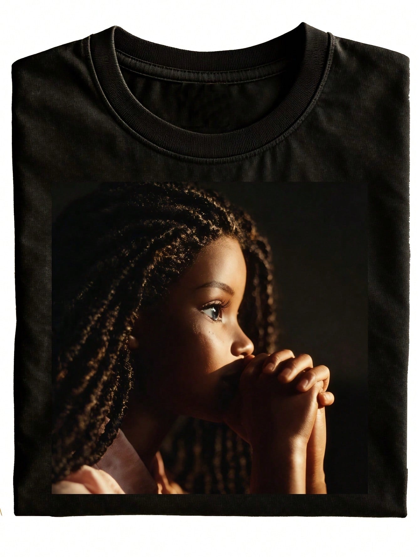 Stunning Black T-Shirt, Printed With A Striking Portrait Of An African Woman, Suitable For Casual Wear And As A Great Gift Choice. Pure, Fashionable And Versatile, Suitable For All Occasions. Holiday Style, Fitness Apparel, Men's 2026 Original Gifts, Cute