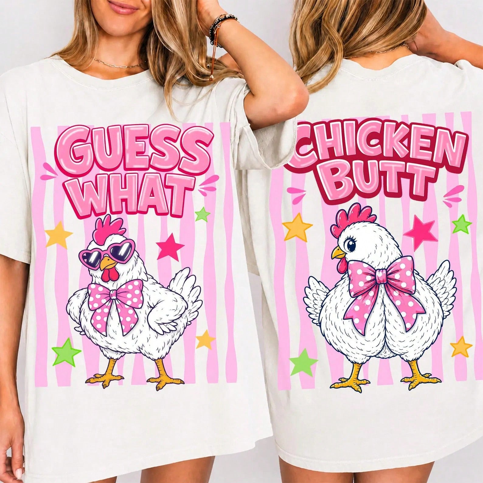 What Chicken Butt Graphic Streetwear Aesthetic T-Shirt Women Y2K Shirts Going Out Outfits Graduation Clothing