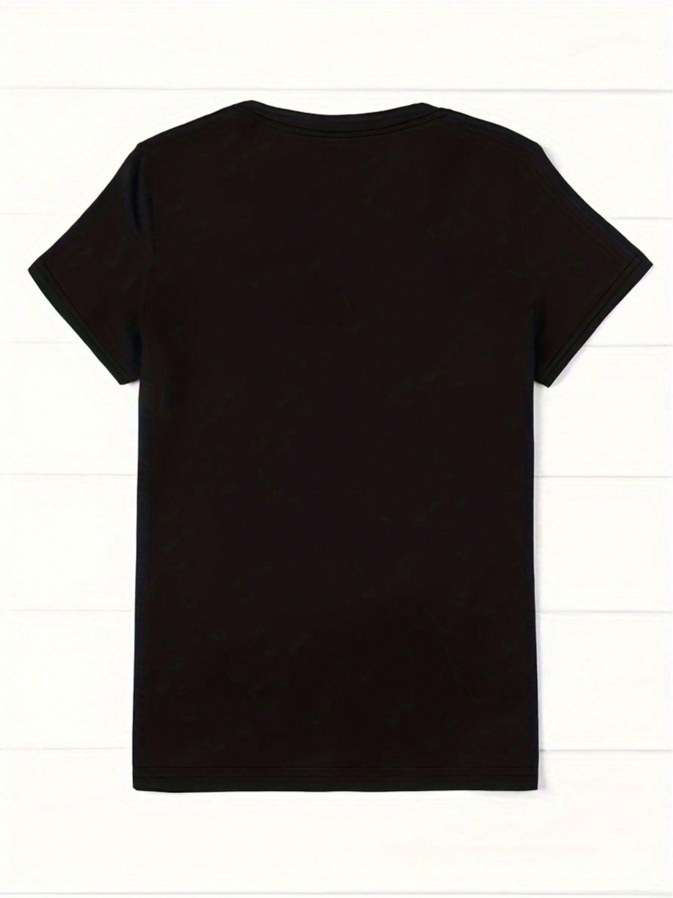 &Lt; Independence Day &Gt; USA Flag Star Sequin Vintage Distressed Pattern Print Elegant Women's Exclusive Gift Round Neck Spring Summer Autumn Short Sleeve T-Shirt Fashionable For Parties, Photoshoots, Commuting, Vacation, Everyday Versatile Vintage Wome