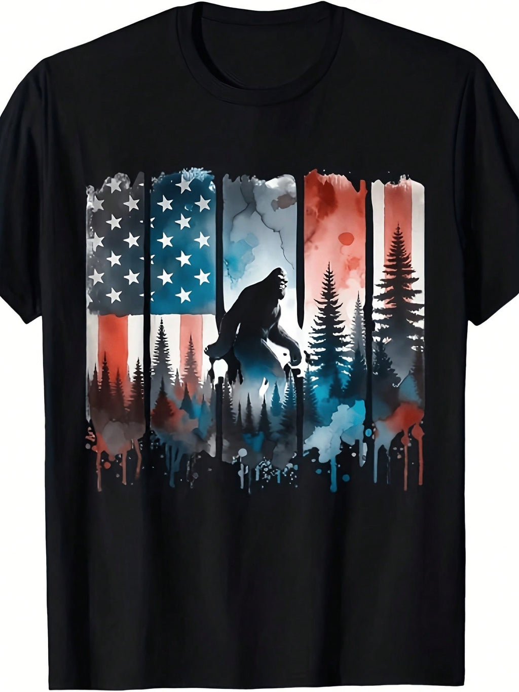 Humorous 4th Of July T-Shirt, Featuring Patriotic Stars And Stripes Design, Suitable For Everyone. This Retro-Style T-Shirt Is Comfortable And Comes In Extended Plus Sizes, Making It Perfect For Casual Outdoor Wear