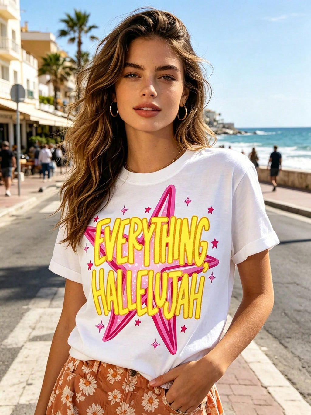 Everything Hallelujah Southern Summer Top | Vacation Outfit Women Beach Outfit For Woman