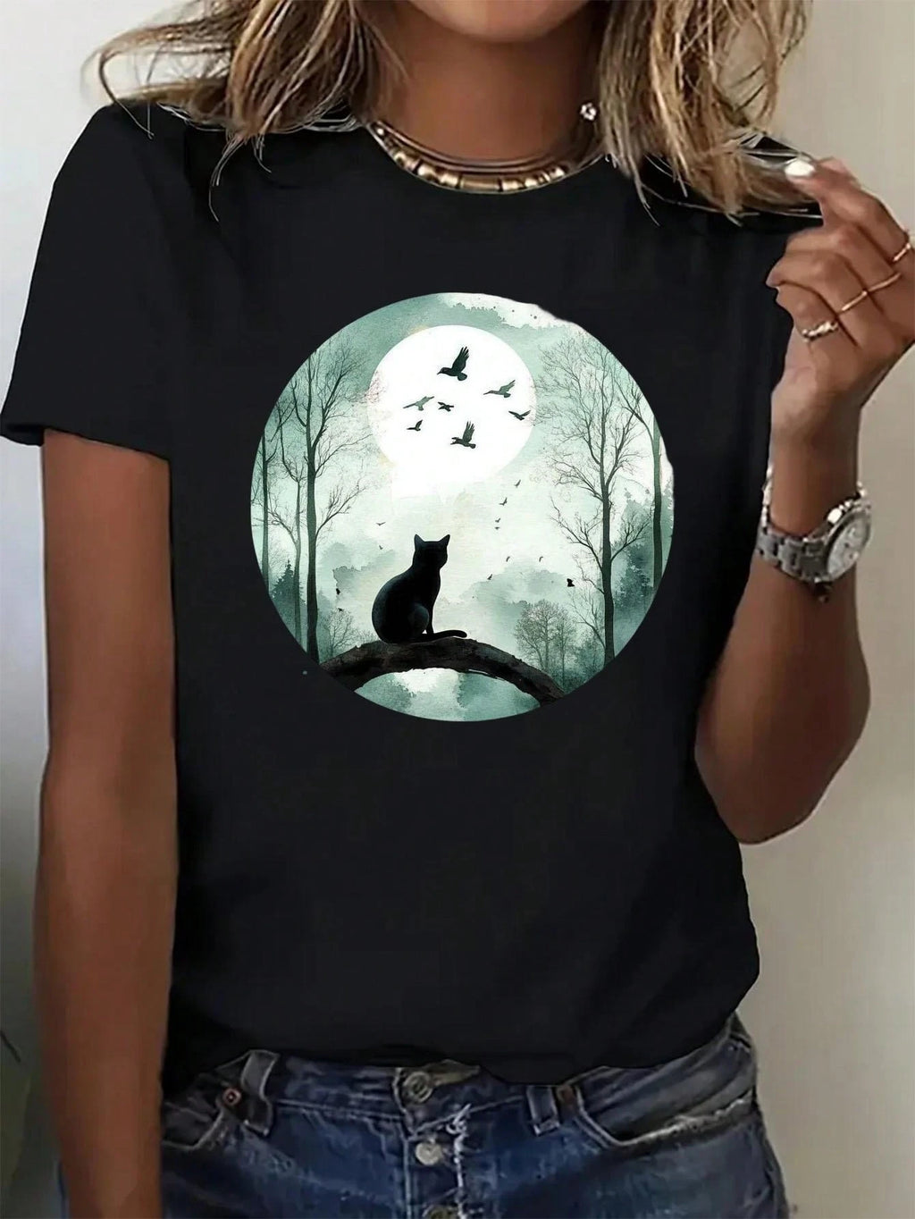 Personalized Party Crew T-Shirt, Comfortable Cotton Shirt for Birthdays