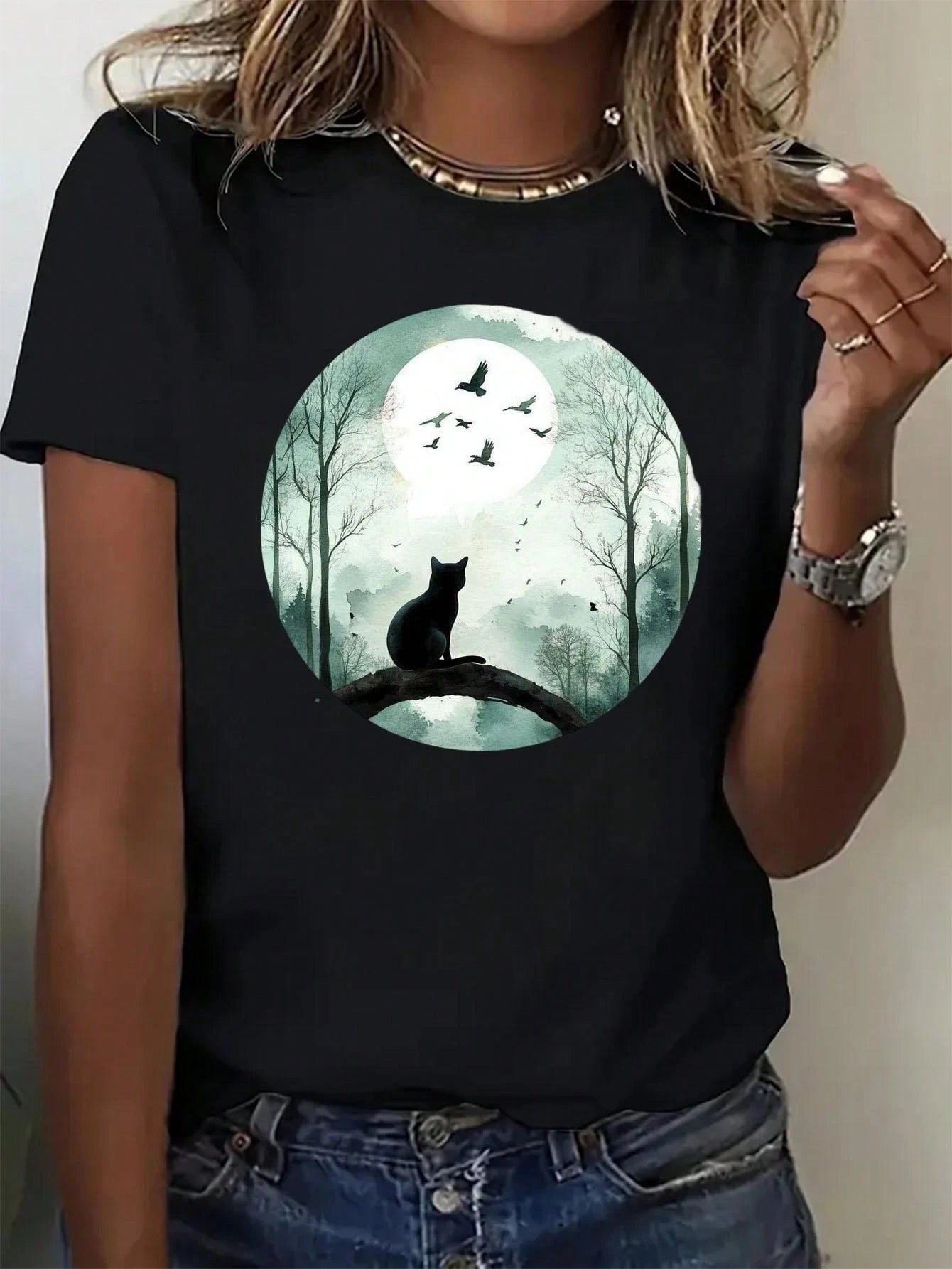 Personalized Party Crew T-Shirt, Comfortable Cotton Shirt for Birthdays