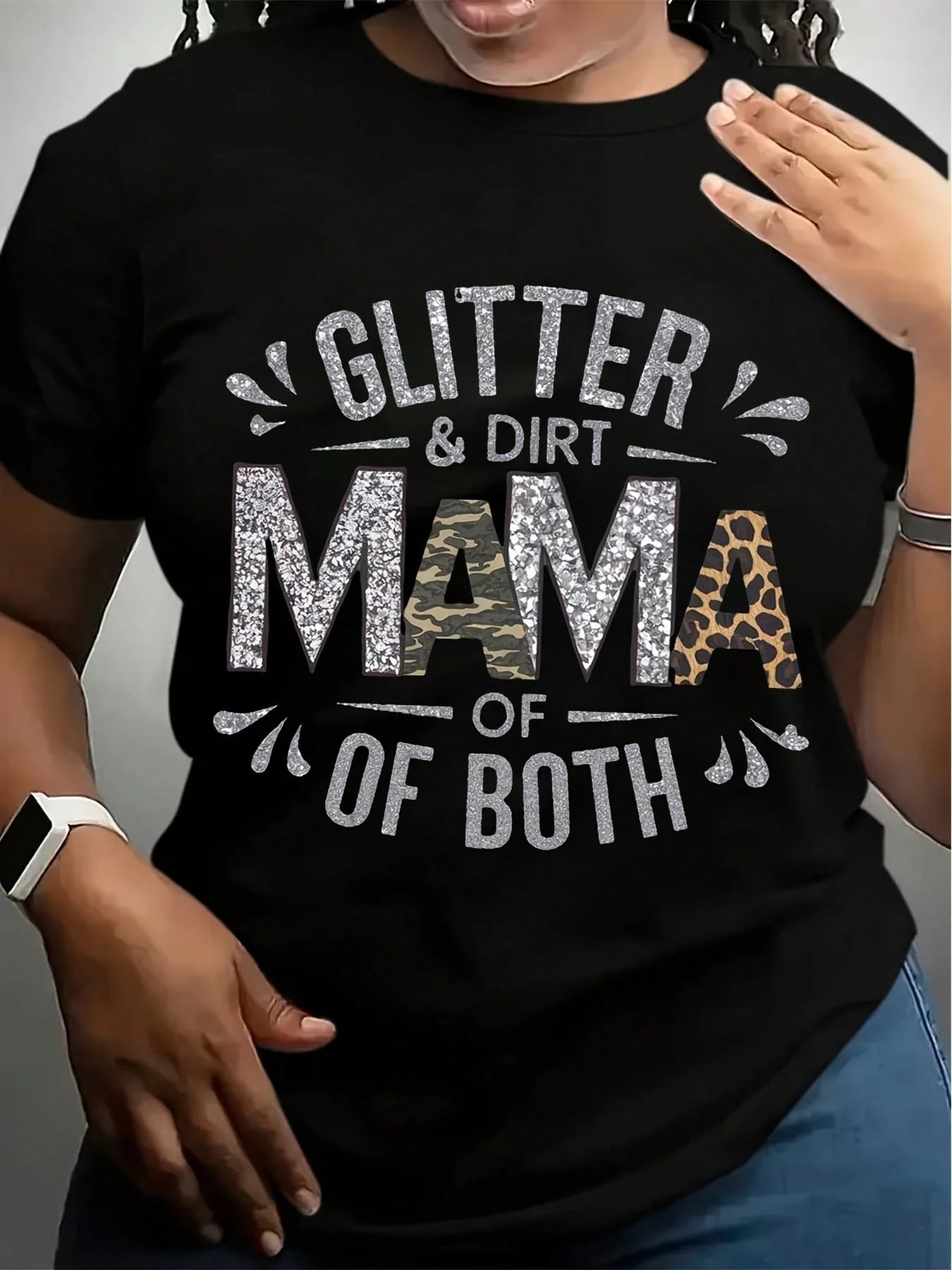 Soft Cotton Crew Neck Tee Custom Hairstylist Name Print Salon Work Gift Top