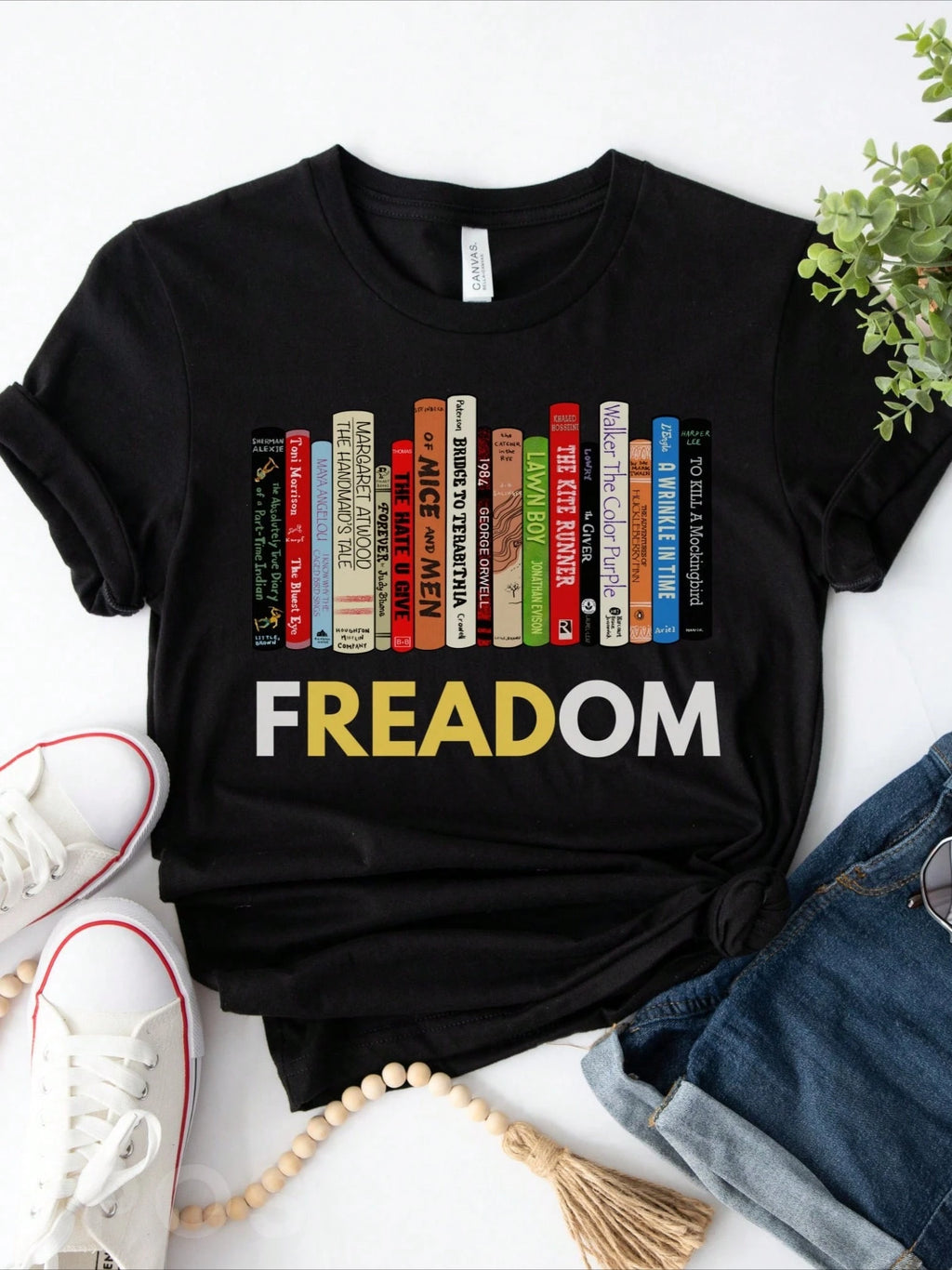 Soft Cotton Crew Neck Tee Custom Barista Quote Print Coffee Shop Casual Top