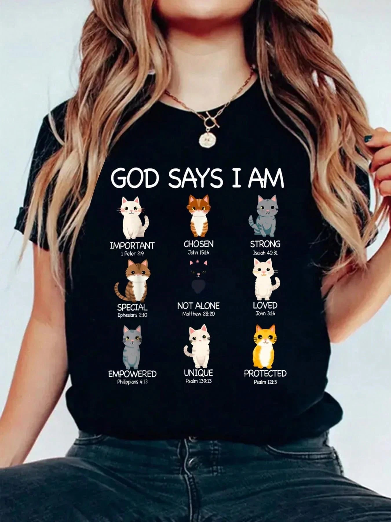 Custom Funny Cat Lover Slogan T-Shirt Soft Cotton Crew Neck Short Sleeve Casual Wear For Feline Pet Owners And Animal Lovers