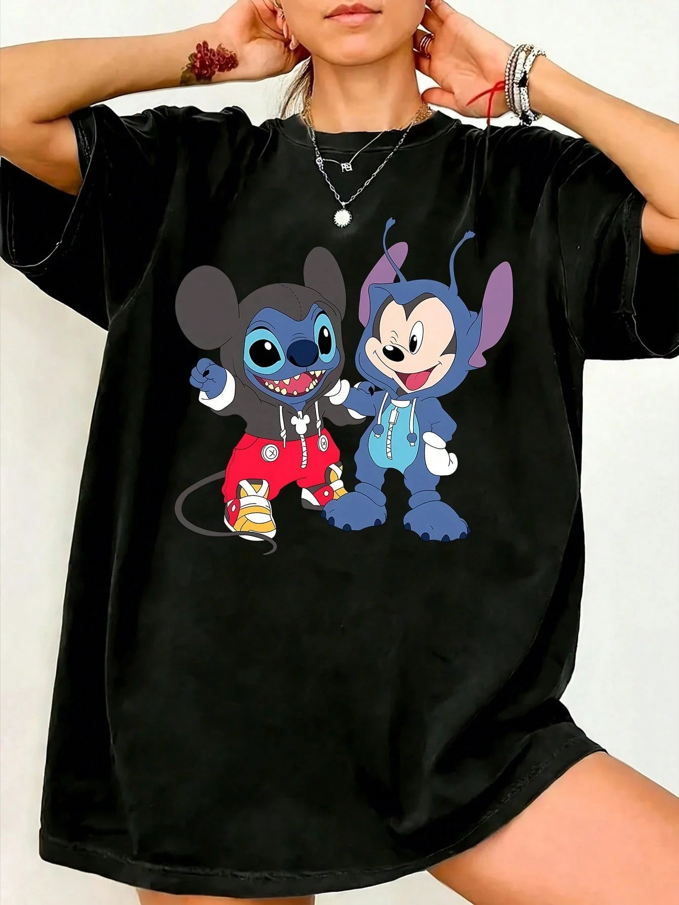 Custom Blended Family Matching T-Shirt Soft Cotton Crew Neck Short Sleeve Wear For Step Family Gathering Events