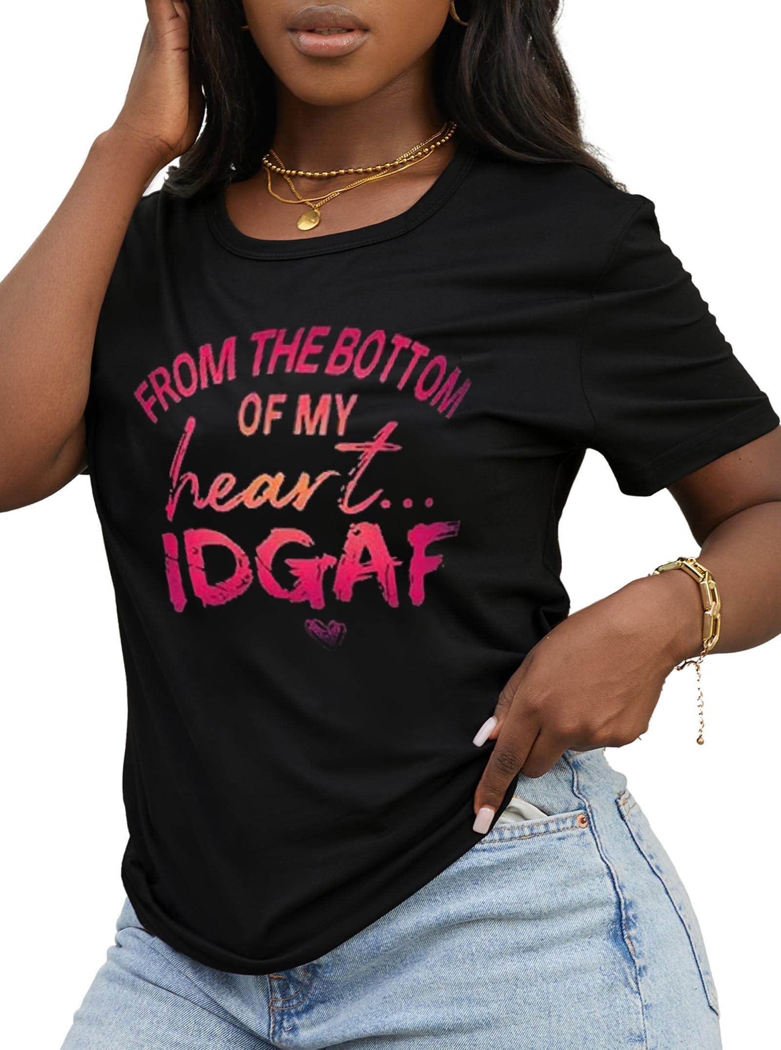 Custom Oldest Sister I Make The Rules T-Shirt Soft Cotton Crew Neck Short Sleeve Funny Wear For Sisters Family Gatherings