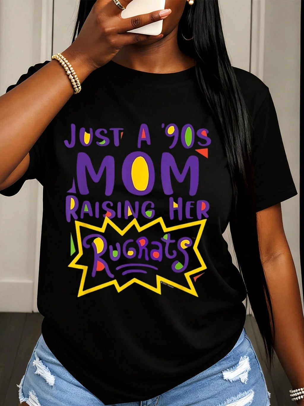 Custom Halloween Custom Name T-Shirt Soft Cotton Crew Neck Short Sleeve Wear For Spooky Party Trick Or Treat