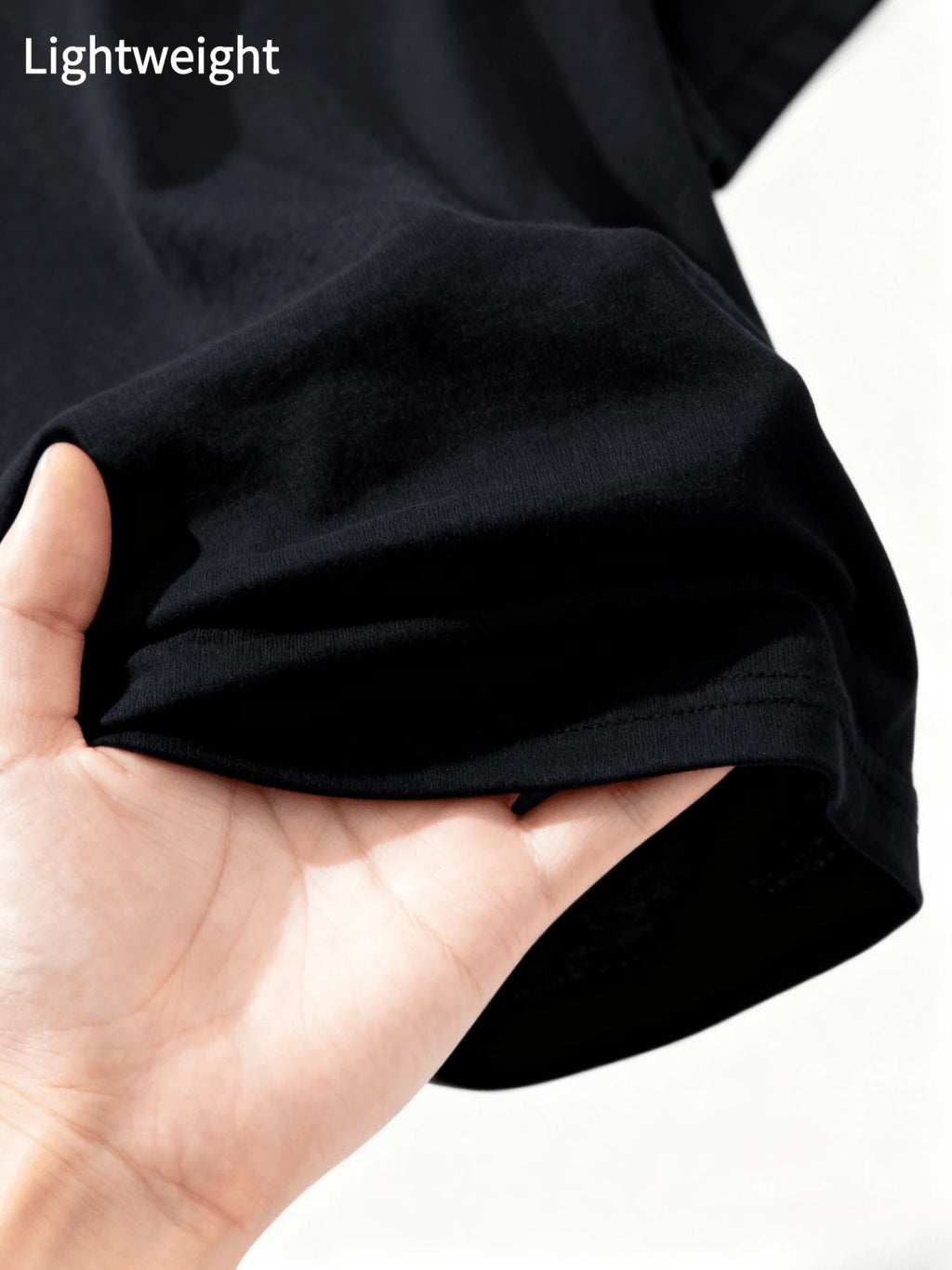 28 Number Printed Tee - Loose Slimming Black Top, Versatile Short Sleeve for Student Daily Summer Outfits