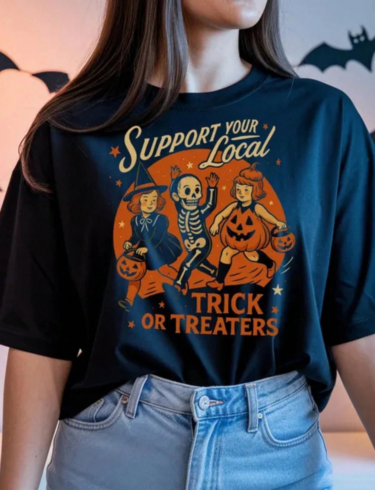 Custom Thanksgiving Family T-Shirt Soft Cotton Crew Neck Short Sleeve Wear For Family Dinner Holiday Gatherings