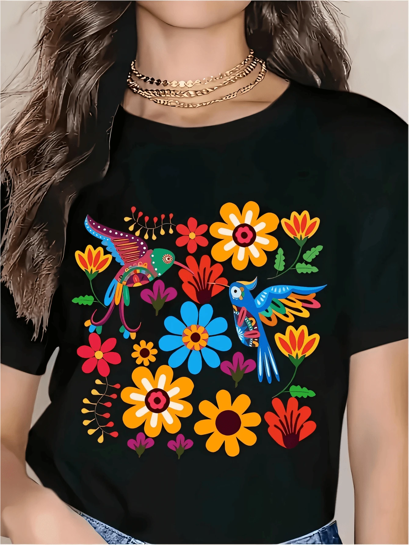 Custom 50s Pin Up T-Shirt Vintage Cotton Crew Neck Short Sleeve Retro Glamour Wear For Retro Event & Daily Outings