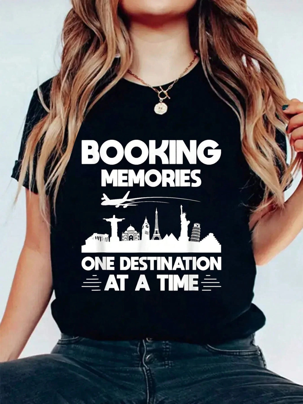 Soft Cotton Crew Neck Tee Travel Agent Slogan Print Comfort Daily Work Casual Top Gift For Vacation Planners