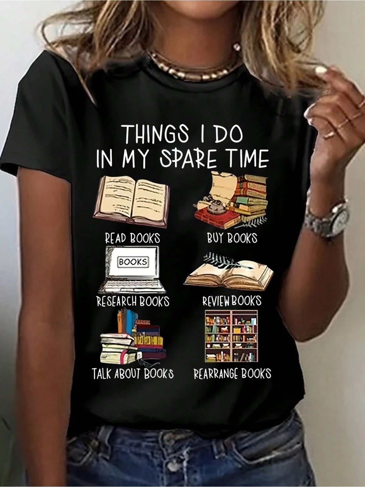 Custom Quote T-Shirt Personalized Motto Text Cotton Short Sleeve Tee For Daily Casual Wear