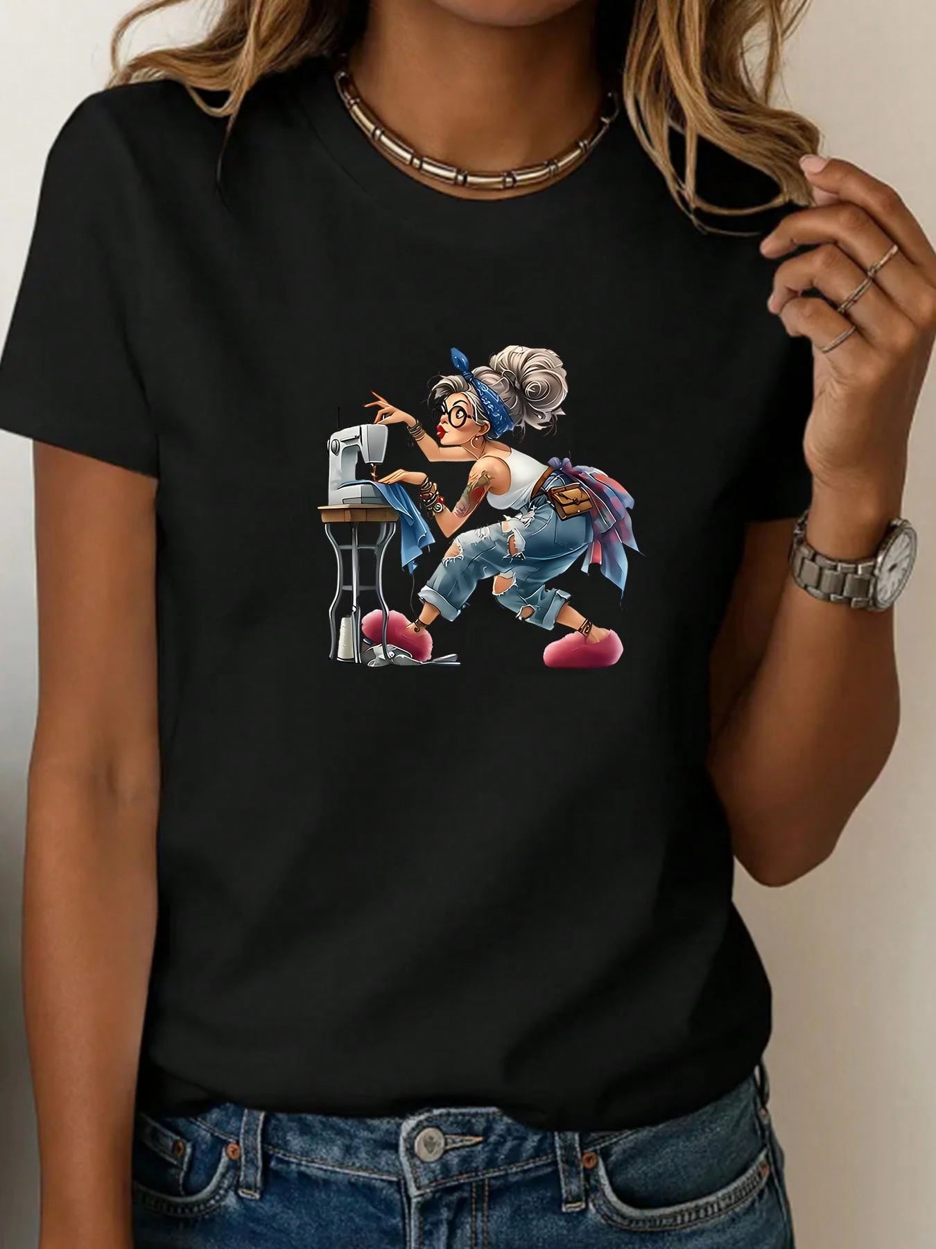 Custom Senior Citizen 65 Plus T-Shirt Soft Cotton Crew Neck Short Sleeve Wear For Elderly Retirement Celebration
